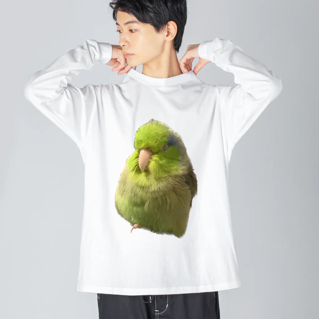 るり子のねむねむゆきちゃん ビッグシルエットロングスリーブTシャツ