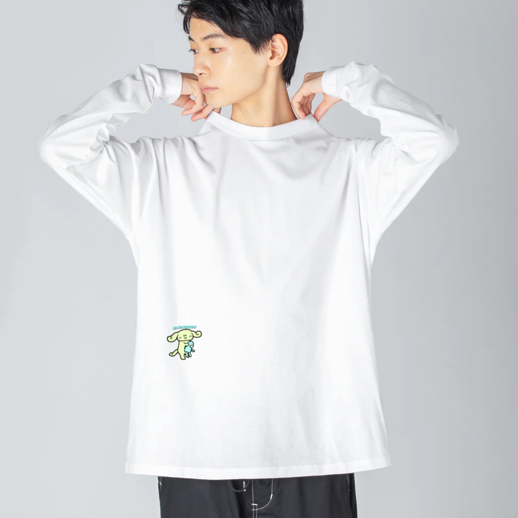  #satisfyingのMIMIQURU ミミキュル Big Long Sleeve T-Shirt