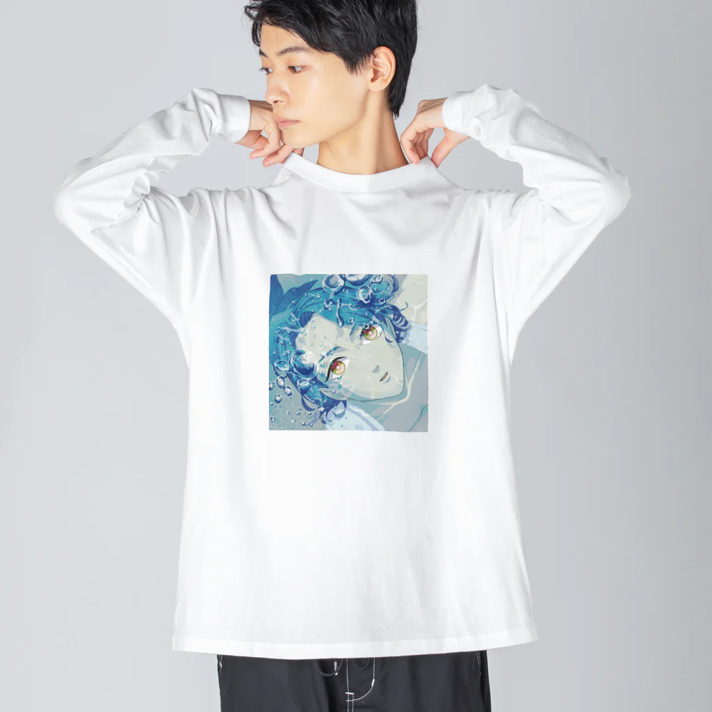 一兎風タウのポー　ジャケットデザイン Big Long Sleeve T-Shirt