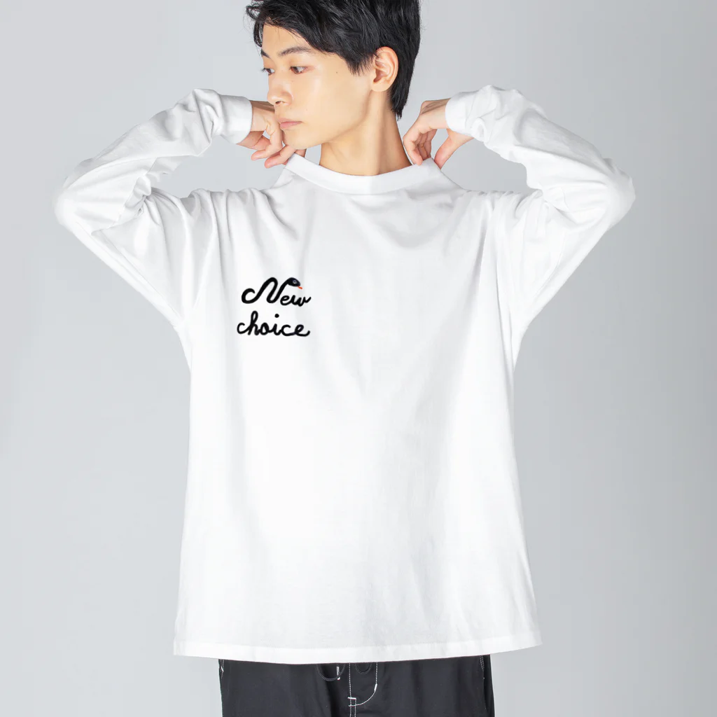 New choiceのN蛇ちゃん🐍 Big Long Sleeve T-Shirt