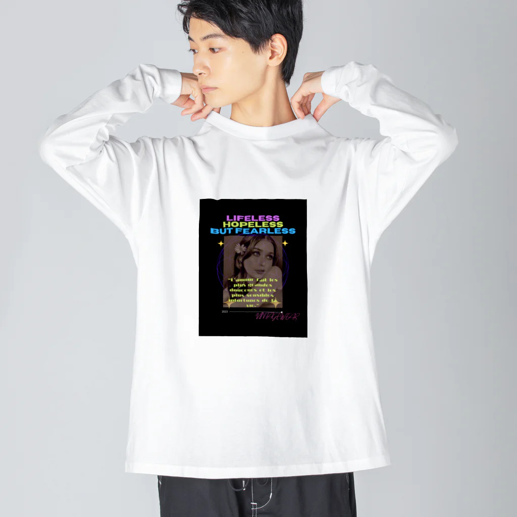 🏳️‍⚧️ Stella Green 🏳️‍⚧️ステラのCourageous Lifestyle Big Long Sleeve T-Shirt