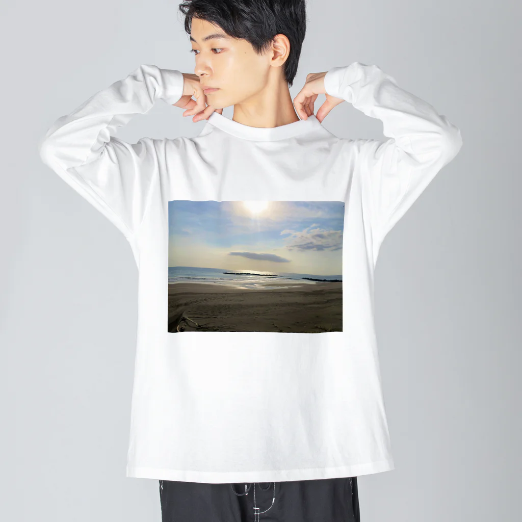 あべこのお店 の北海道の朝 Big Long Sleeve T-Shirt