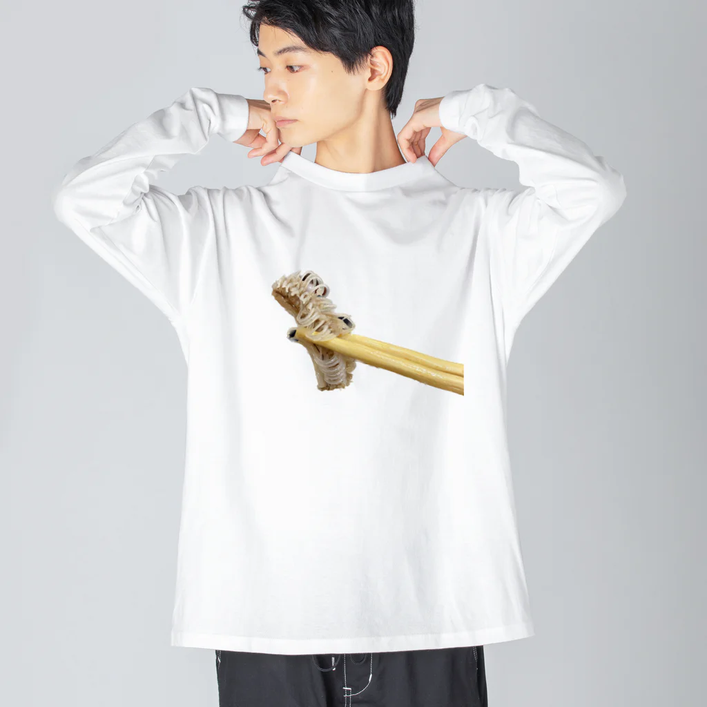 EYE CANDYのつまみ つままれ 肴られて Big Long Sleeve T-Shirt