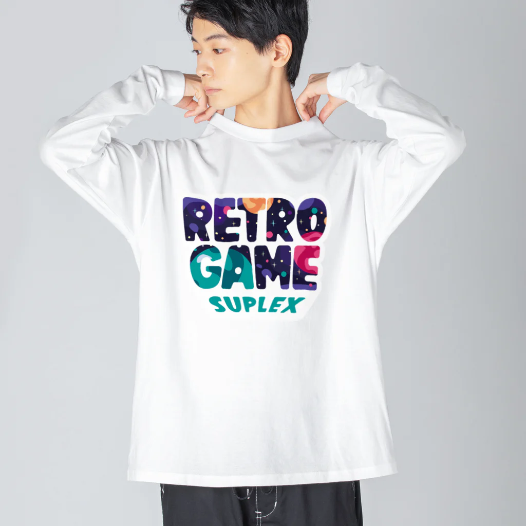 RETROGAMESUPLEXのRETROGAMESUPLEX Big Long Sleeve T-Shirt