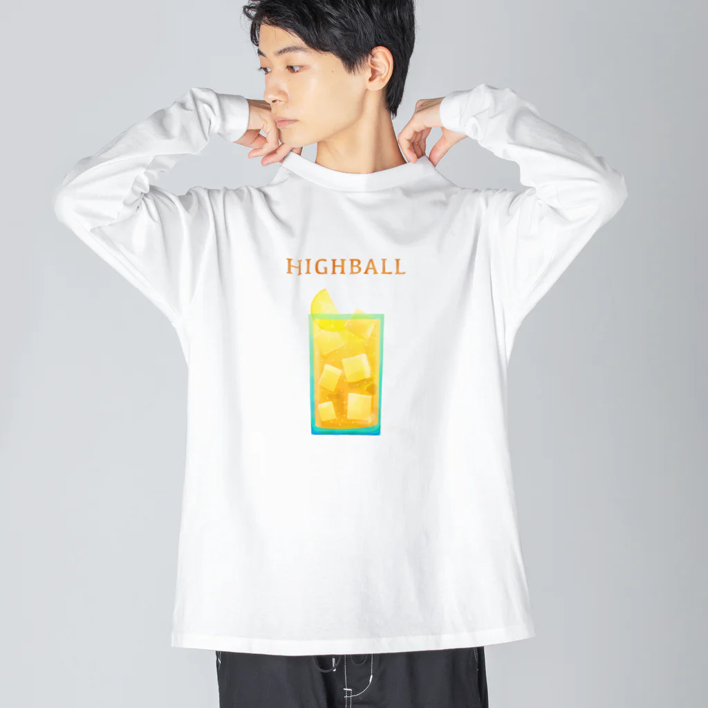 にじみ屋のハイボール Big Long Sleeve T-Shirt