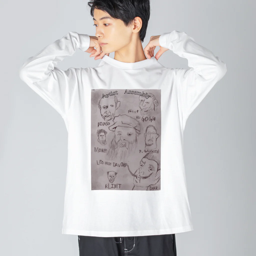 Genart0717のartist assembly  ビッグシルエットロングスリーブTシャツ