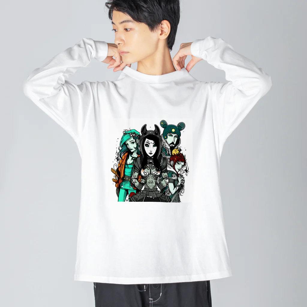 Bonten999のMs.L ビッグシルエットロングスリーブTシャツ