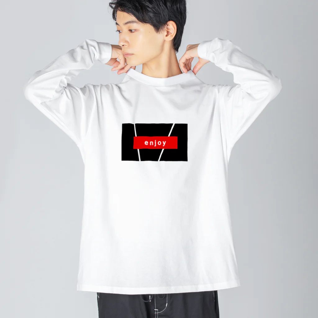 【KOTCH】 Tシャツショップのenjoy ビッグシルエットロングスリーブTシャツ