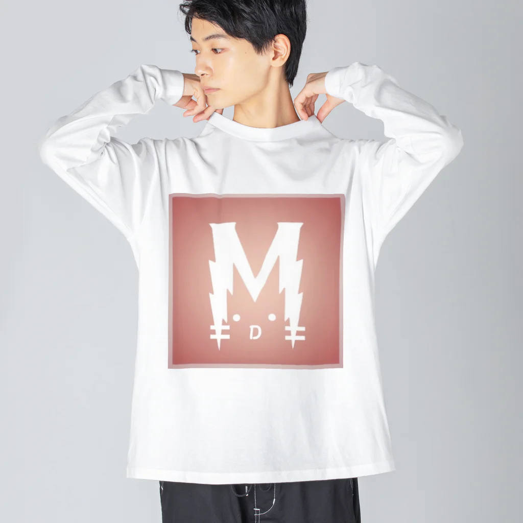 窓猫🪟🐈‍⬛マドリーヌE^••^Eの窓猫グッズ Big Long Sleeve T-Shirt