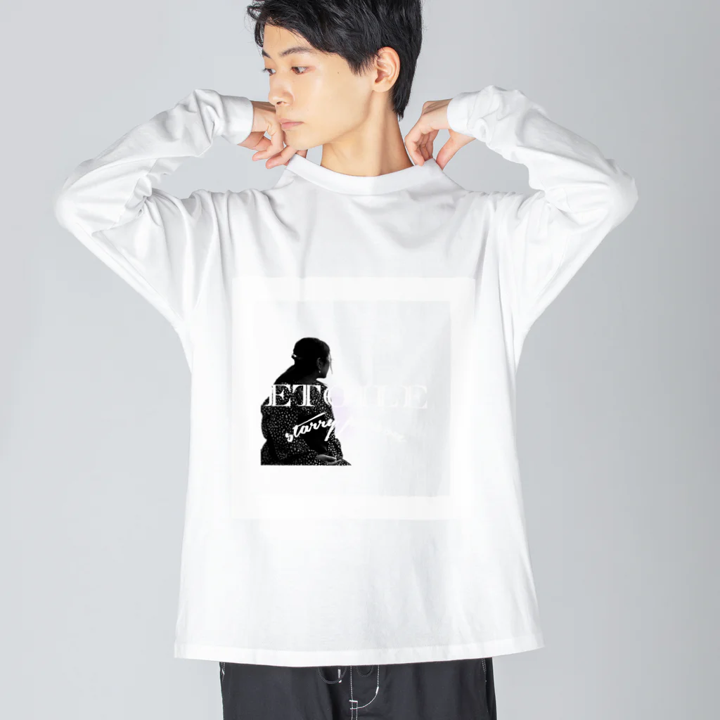 ETOILEのイラストロゴ Big Long Sleeve T-Shirt