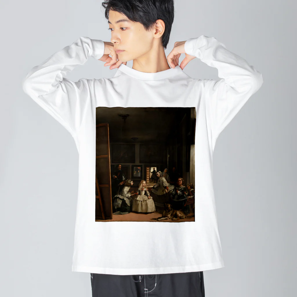 世界美術商店のラス・メニーナス / Las Meninas Big Long Sleeve T-Shirt