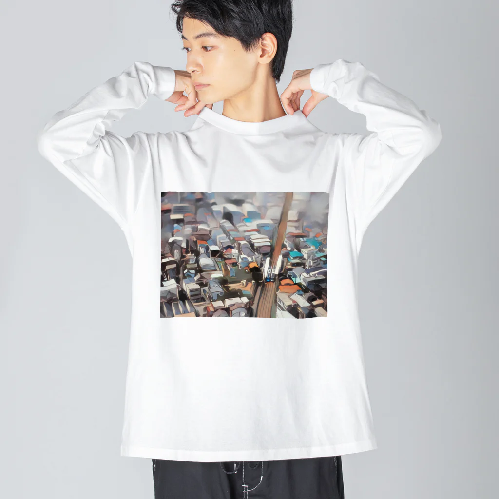 tokyo_a_wの西太子堂 Big Long Sleeve T-Shirt