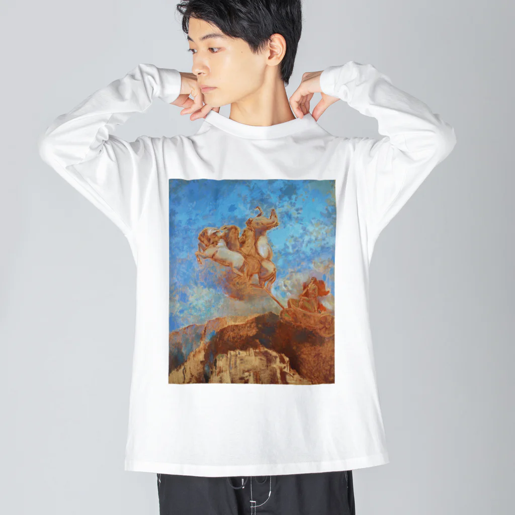 世界美術商店のアポロンの戦車 / The Chariot of Apollo ビッグシルエットロングスリーブTシャツ