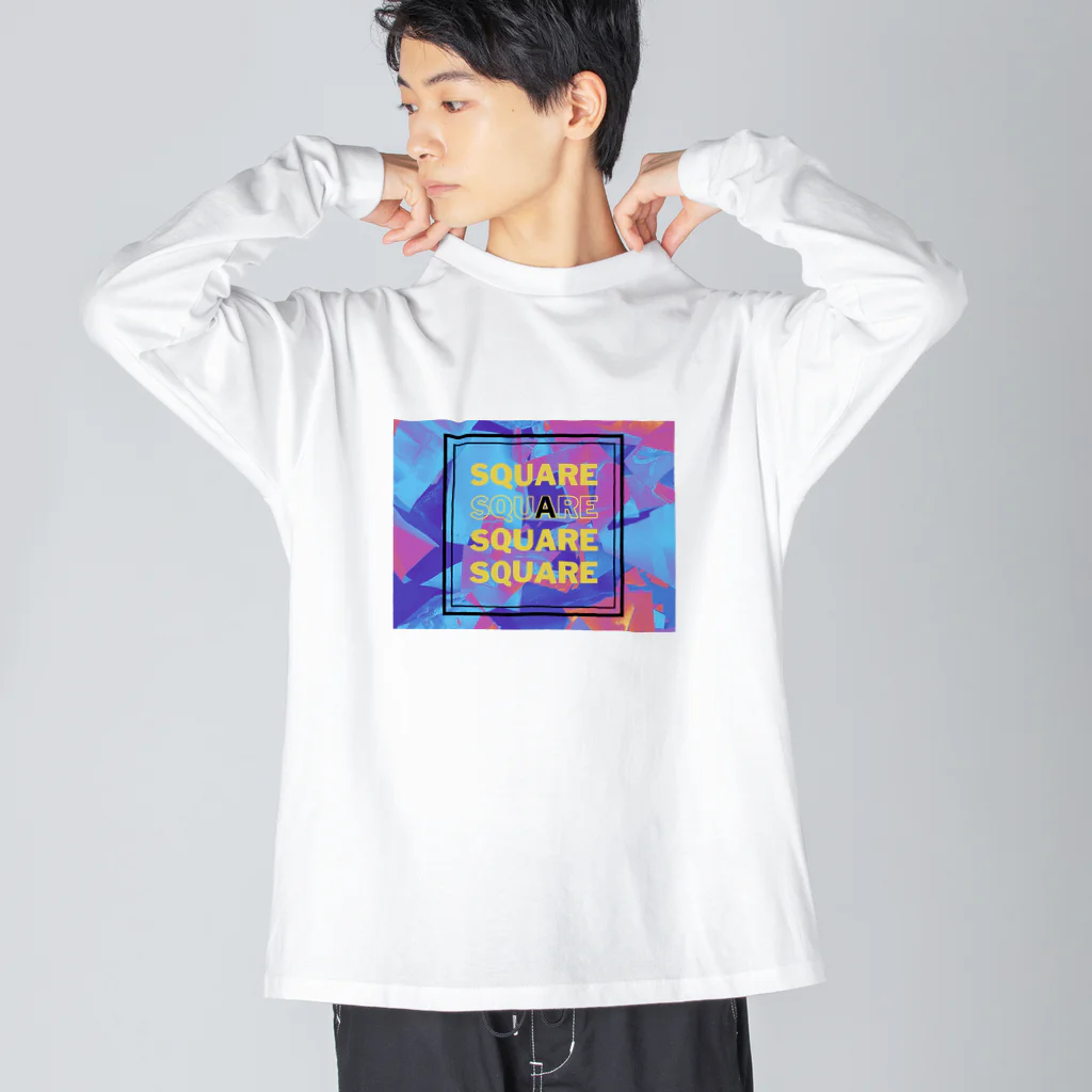 insparation｡   --- ｲﾝｽﾋﾟﾚｰｼｮﾝ｡のsquare Big Long Sleeve T-Shirt