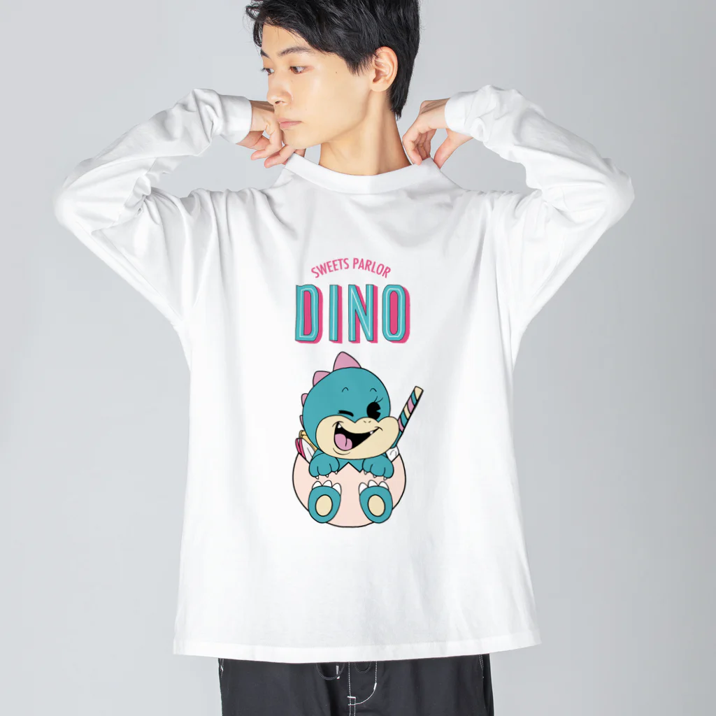 イケイケファミリーのSWEETS PARLOR DINO ビッグシルエットロングスリーブTシャツ