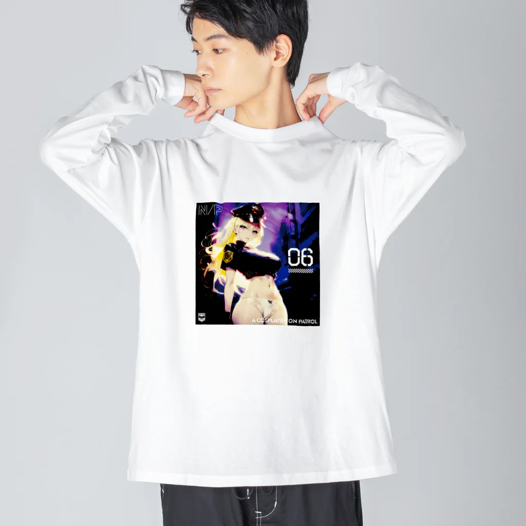 loveclonesのN/P 06 ナイトパトロール エロポップ Big Long Sleeve T-Shirt