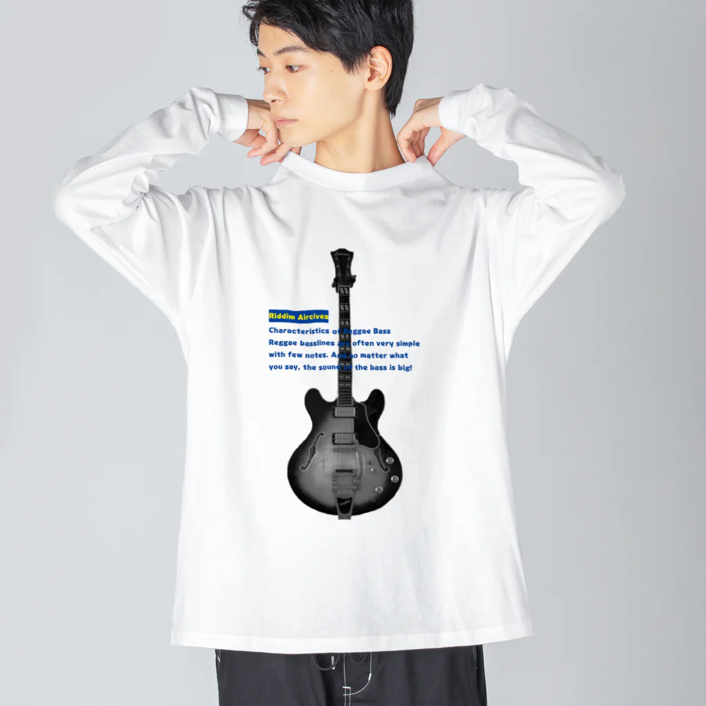 Riddim Airciveのベースtシャツ ビッグシルエットロングスリーブTシャツ