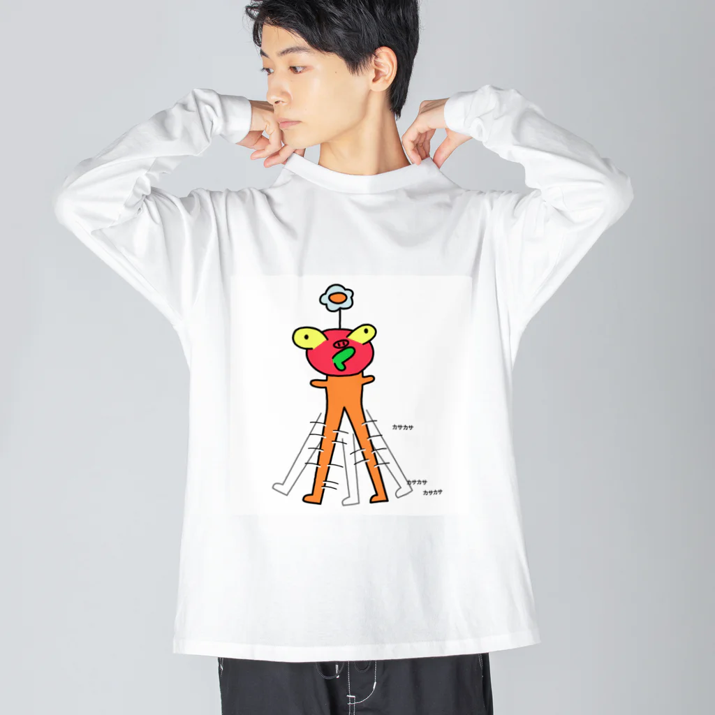 salmon mama 2のヤナップラー星人 Big Long Sleeve T-Shirt