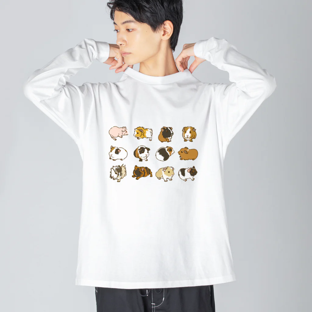 Lichtmuhleの2023モルモットカレンダー大集合01 Big Long Sleeve T-Shirt