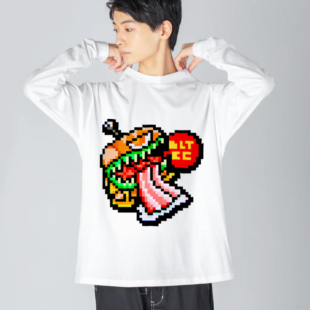 yummeeのパンデミミック ビッグシルエットロングスリーブTシャツ