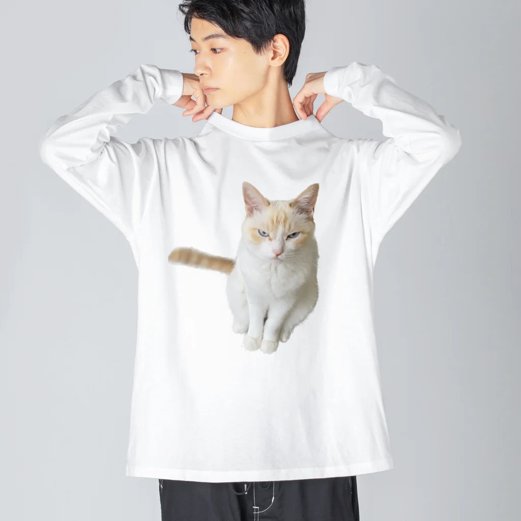 SUGARのangry cat Big Long Sleeve T-Shirt