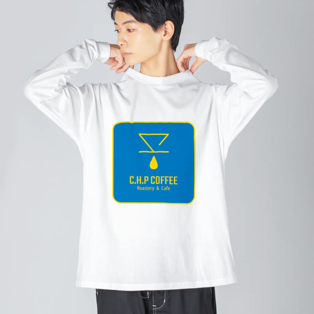 【公式】C.H.P COFFEEオリジナルグッズの『C.H.P COFFEE』ロゴ_02 ビッグシルエットロングスリーブTシャツ