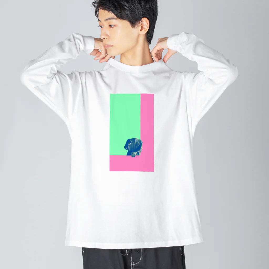 こむさんの緑茶lover Big Long Sleeve T-Shirt