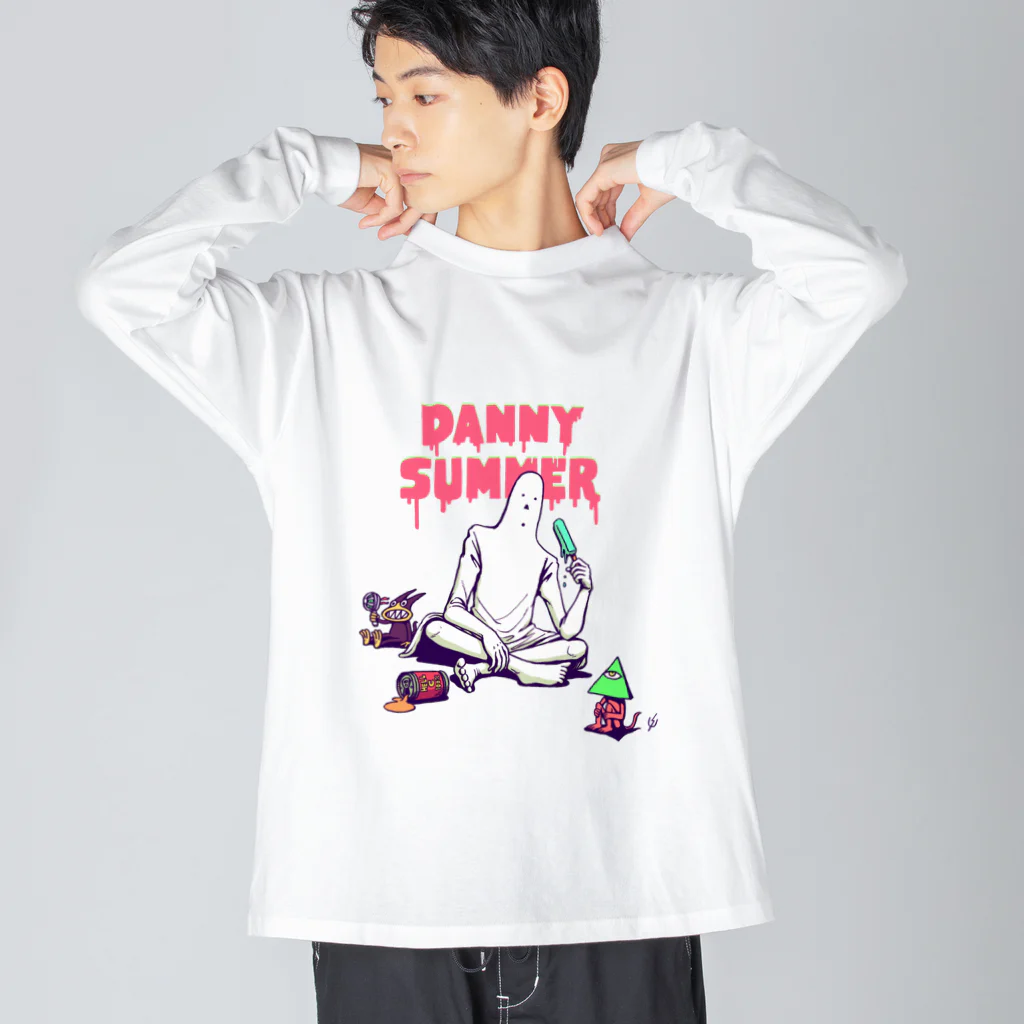 UETSUJI ShotaroのDANNY SUMMER ビッグシルエットロングスリーブTシャツ