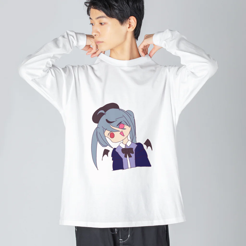 十織のお店の無気力十織 Big Long Sleeve T-Shirt