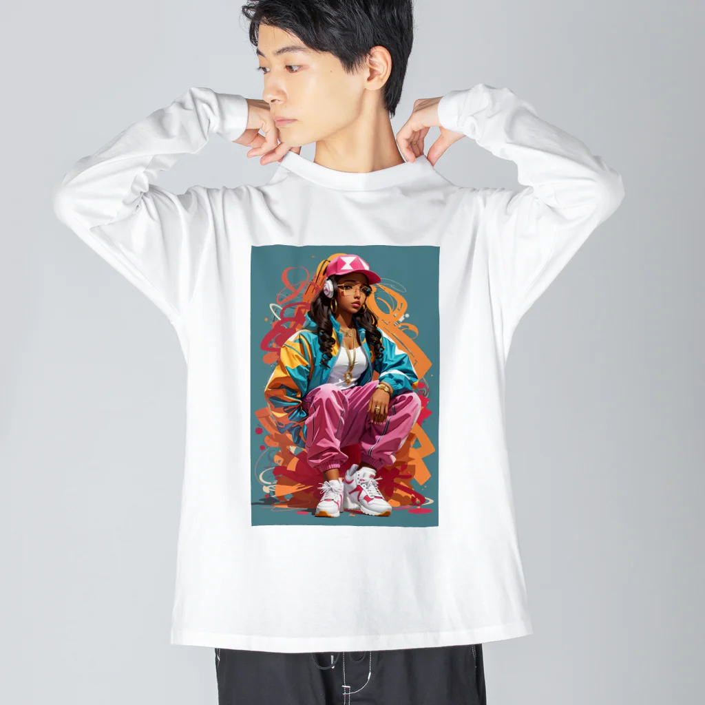 FeroのIdoL ビッグシルエットロングスリーブTシャツ