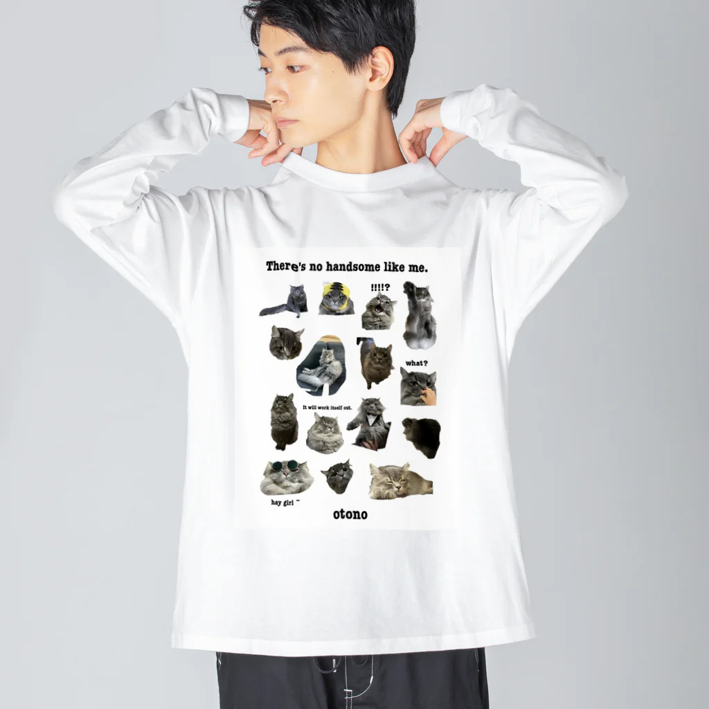 お殿氏SHOPのお殿氏大集合 Big Long Sleeve T-Shirt