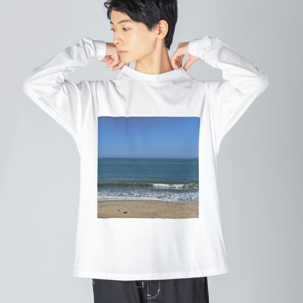 でおきしりぼ子の実験室の夏の日ー海バージョン Big Long Sleeve T-Shirt