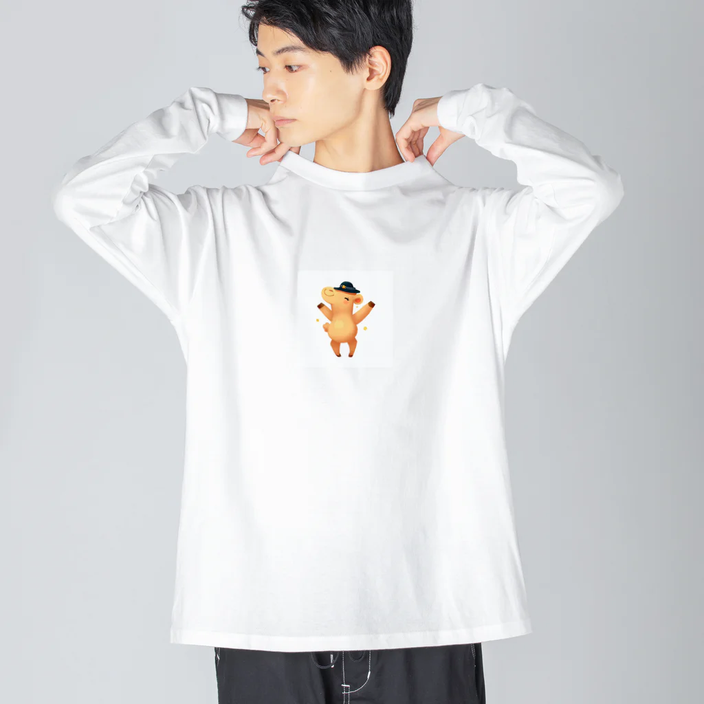 Shiba_IncのCamel Conductor（ラクダの指揮者） Big Long Sleeve T-Shirt