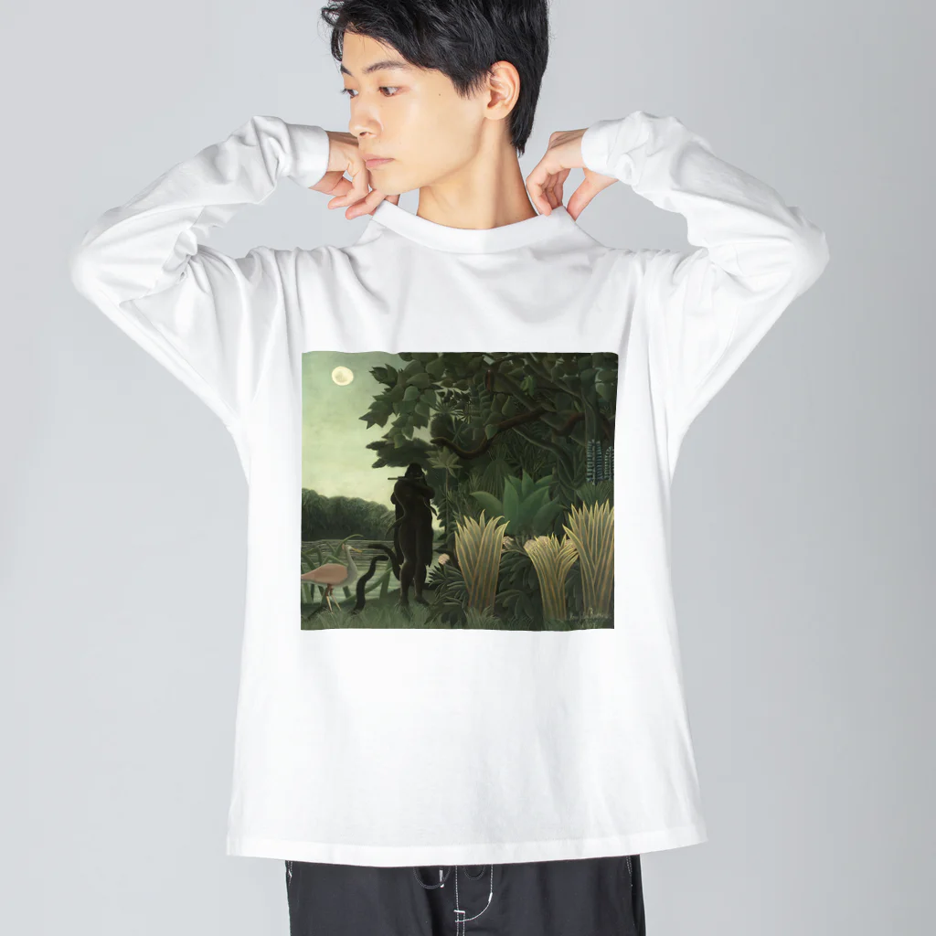 世界美術商店の蛇使いの女 / The Snake Charmer Big Long Sleeve T-Shirt