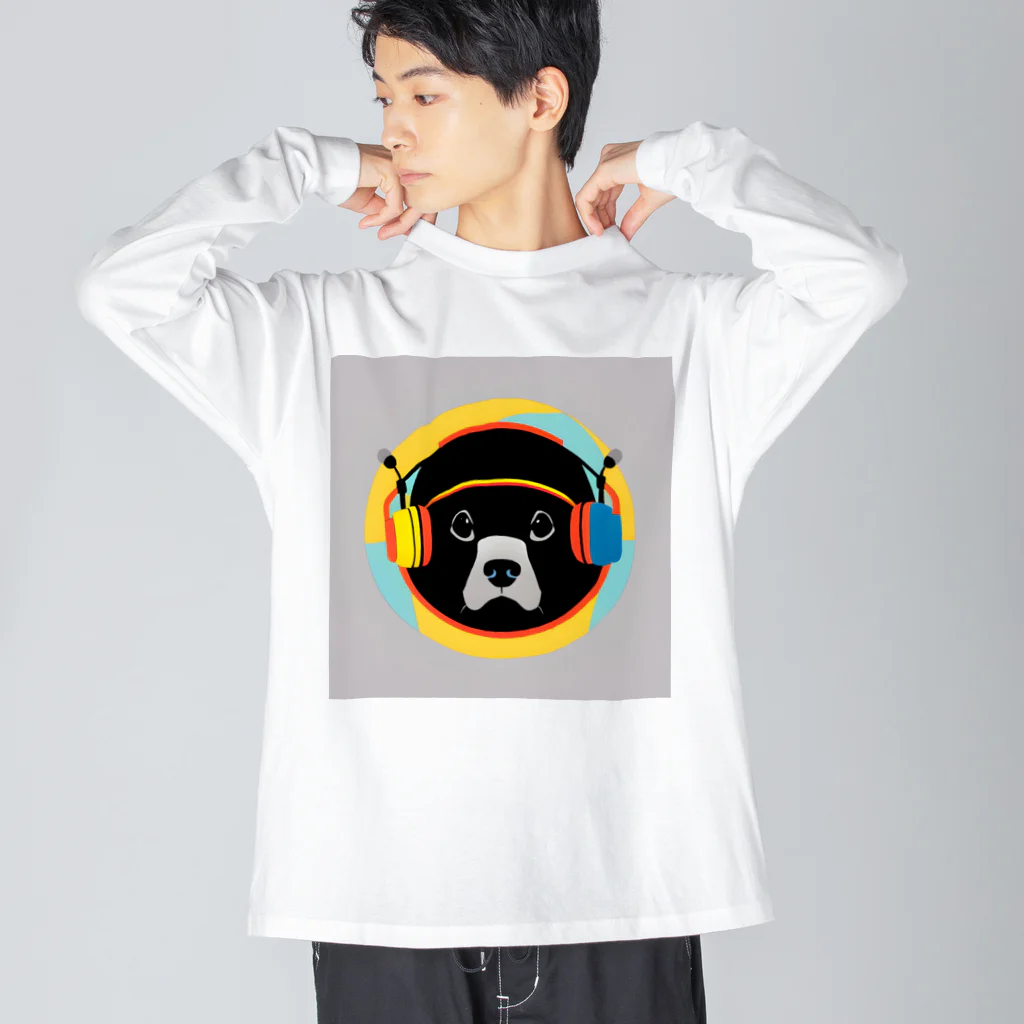 DJ.dogsのDJ.dogs dogs6 Big Long Sleeve T-Shirt