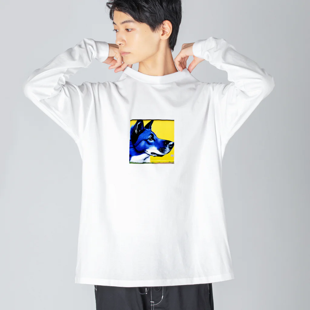 maoのグラフィティーアート ビッグシルエットロングスリーブTシャツ