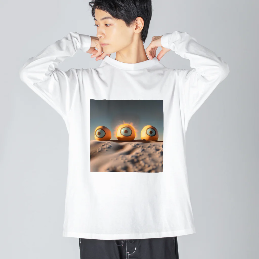 献血するドラキュラの宇宙人シリーズ Big Long Sleeve T-Shirt