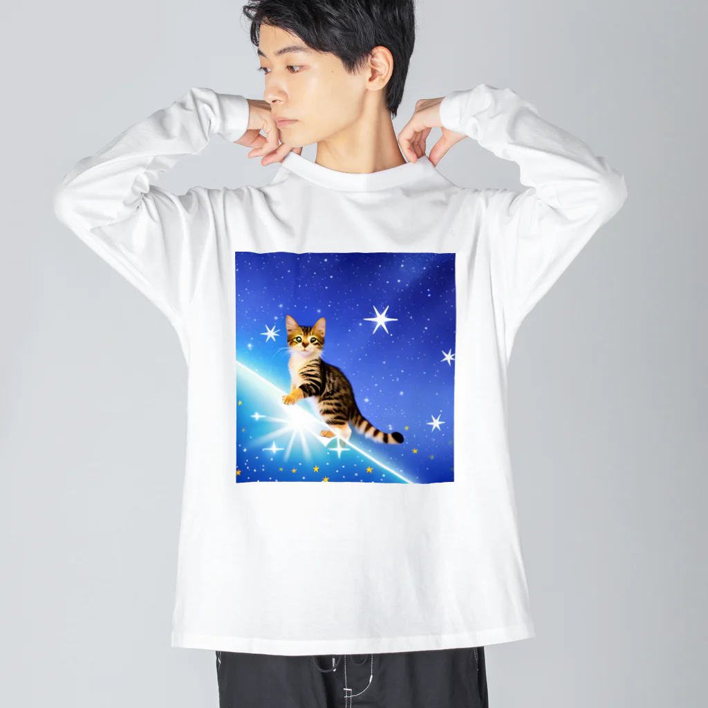 ふあもこキャットランドのステラキャットチェイサー Big Long Sleeve T-Shirt