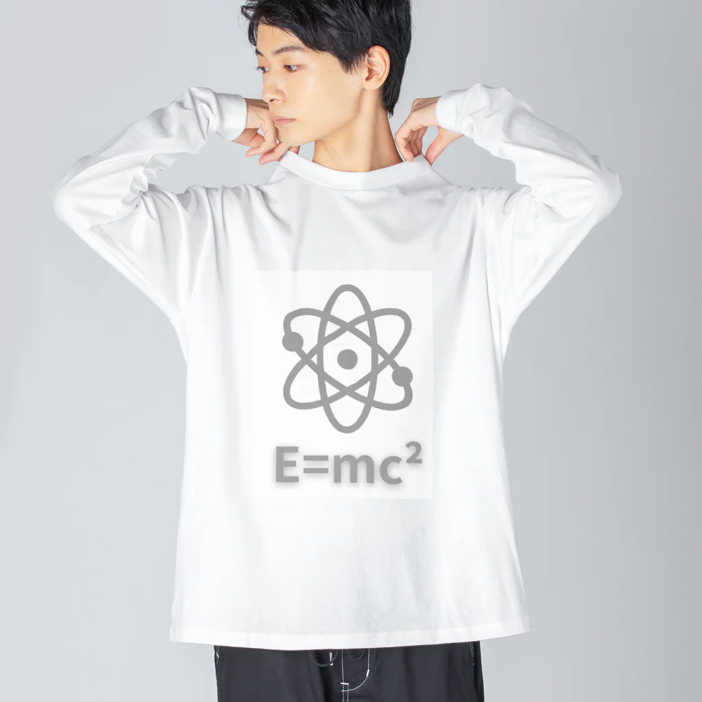 JUNO1970のE=mc² Big Long Sleeve T-Shirt