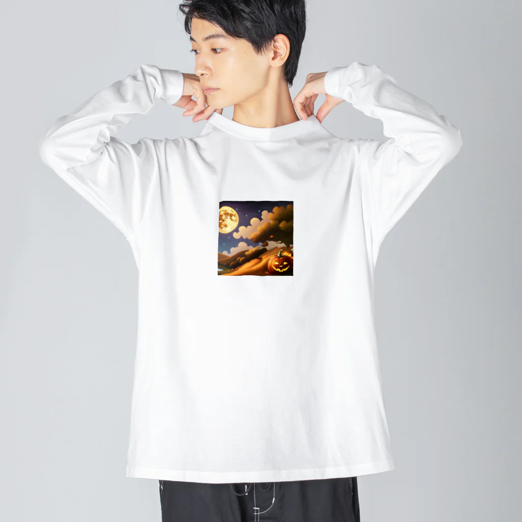 MESANのハロウィングッズ Big Long Sleeve T-Shirt