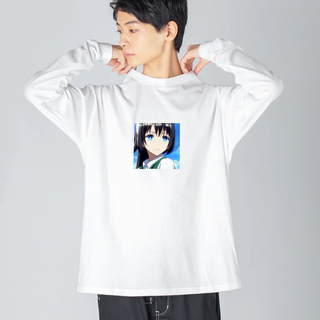 the blue seasonの鈴木 優香 Big Long Sleeve T-Shirt