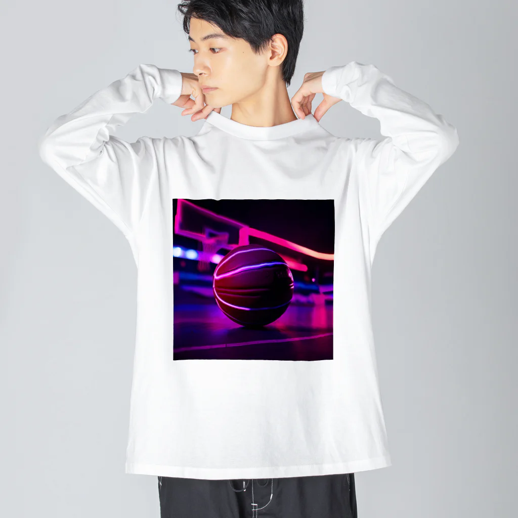 QuirkyRockeyのNEONB Big Long Sleeve T-Shirt