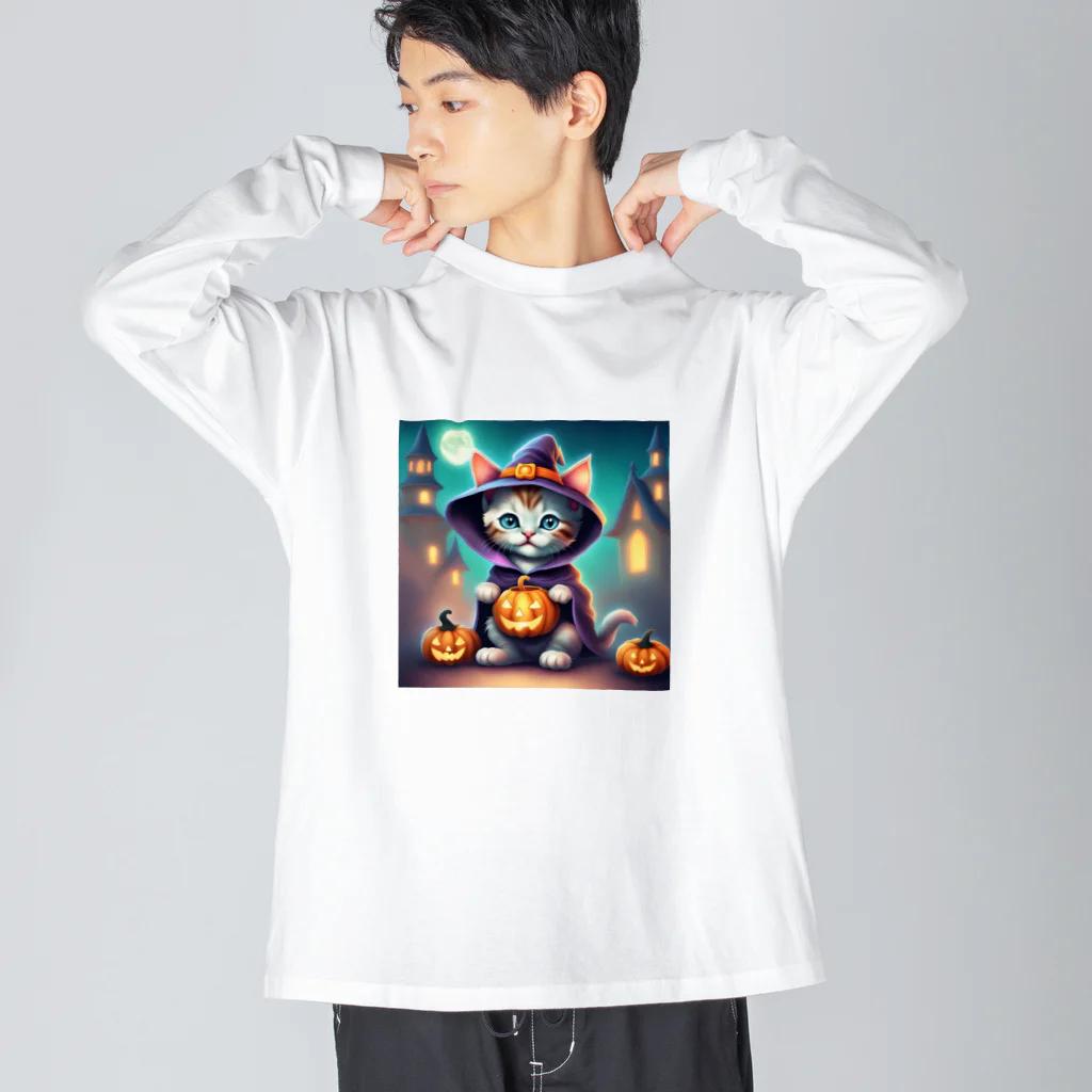 猫耳工房の猫耳工房 Big Long Sleeve T-Shirt