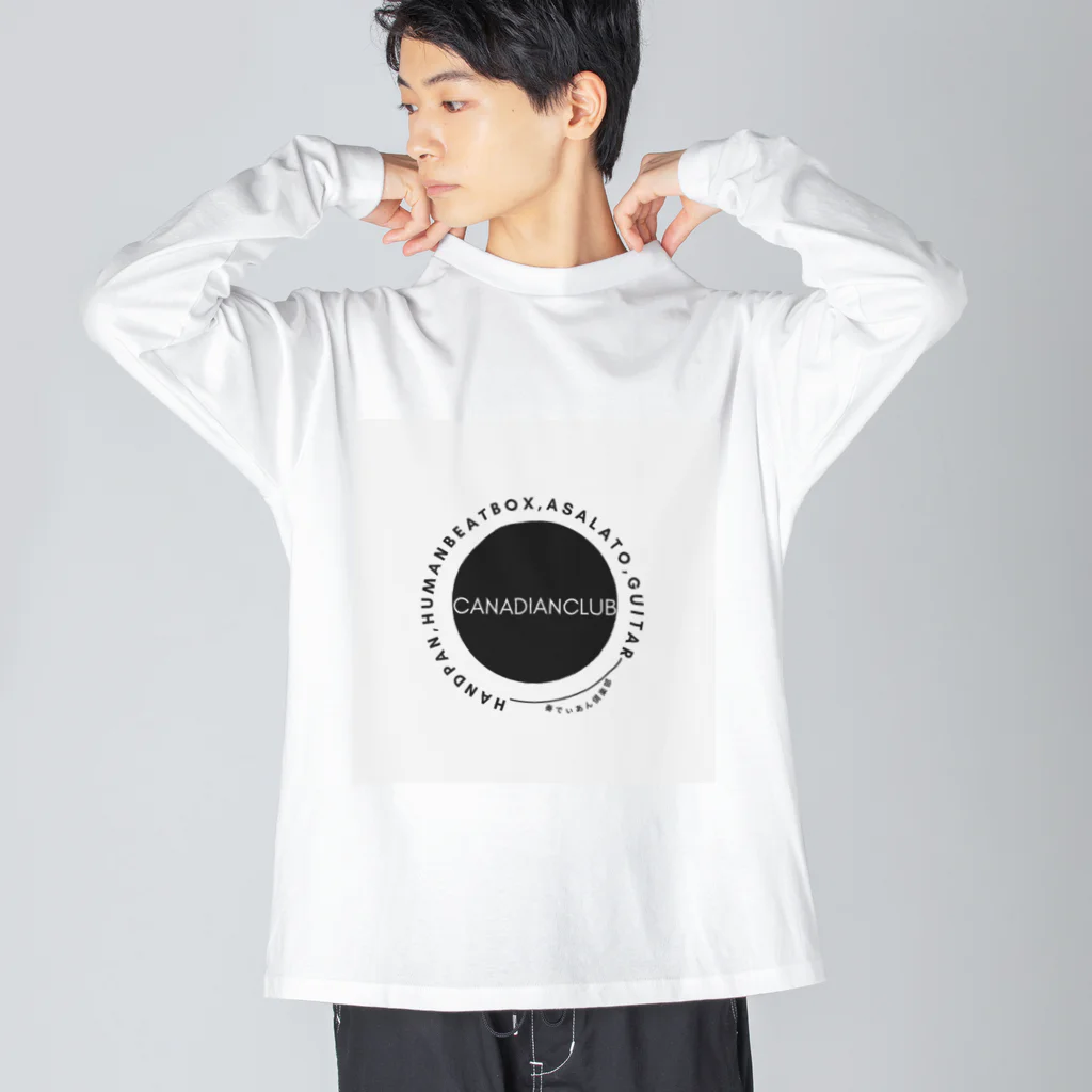 奏でぃあん倶楽部（Canadianclub）の奏でぃあん倶楽部Canadianclubグッズ ビッグシルエットロングスリーブTシャツ