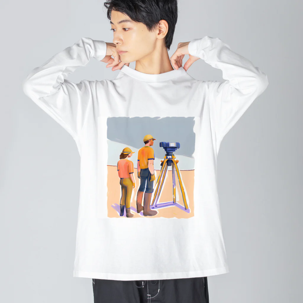 kappaの測量 Big Long Sleeve T-Shirt