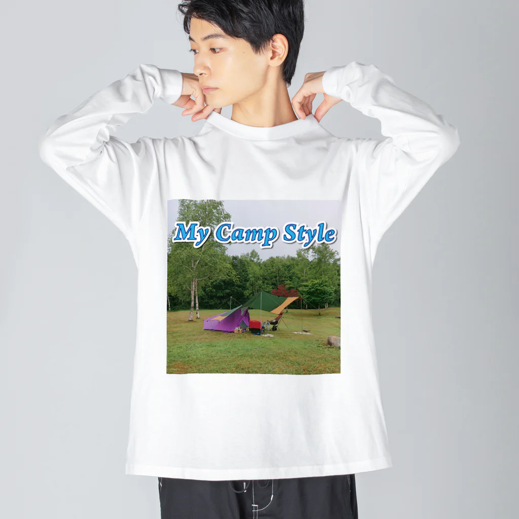 wataru-ingのMy Camp Style ビッグシルエットロングスリーブTシャツ