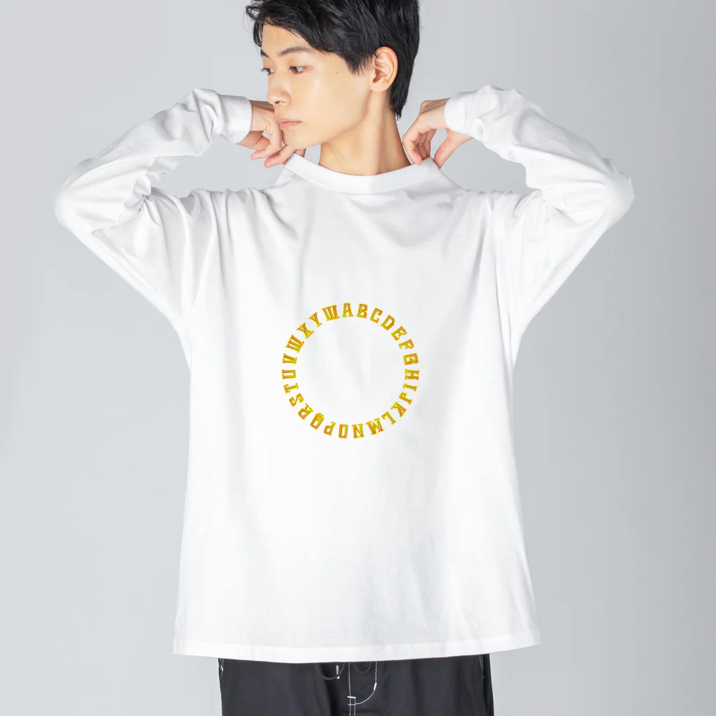 アルアルのアルファベットリング Big Long Sleeve T-Shirt