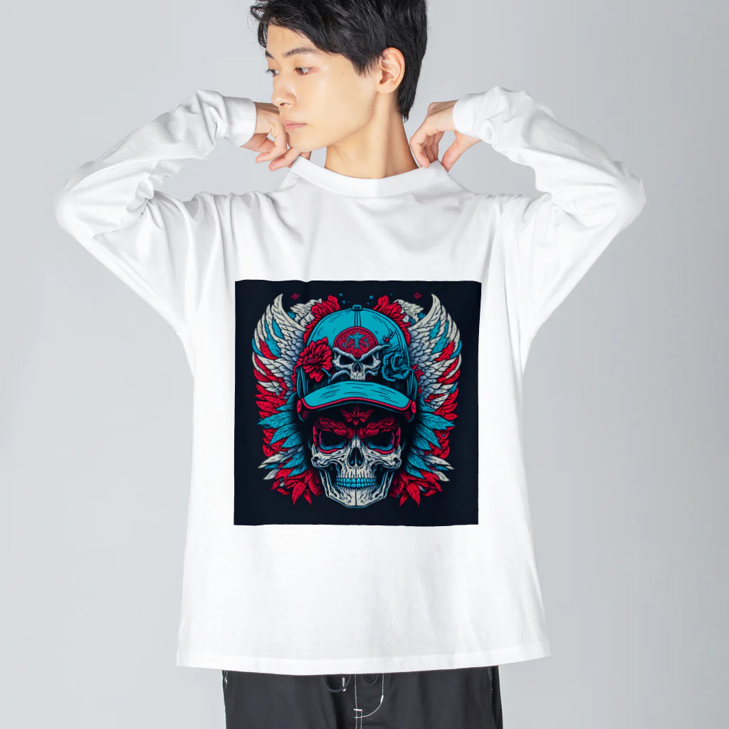 RISE　CEED【オリジナルブランドSHOP】の色彩のロック Big Long Sleeve T-Shirt