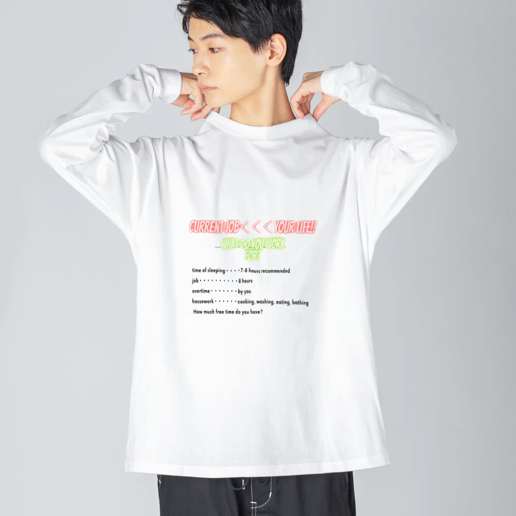 ラオタ監督のyour daily life time「あなたの日常の時間」 Big Long Sleeve T-Shirt