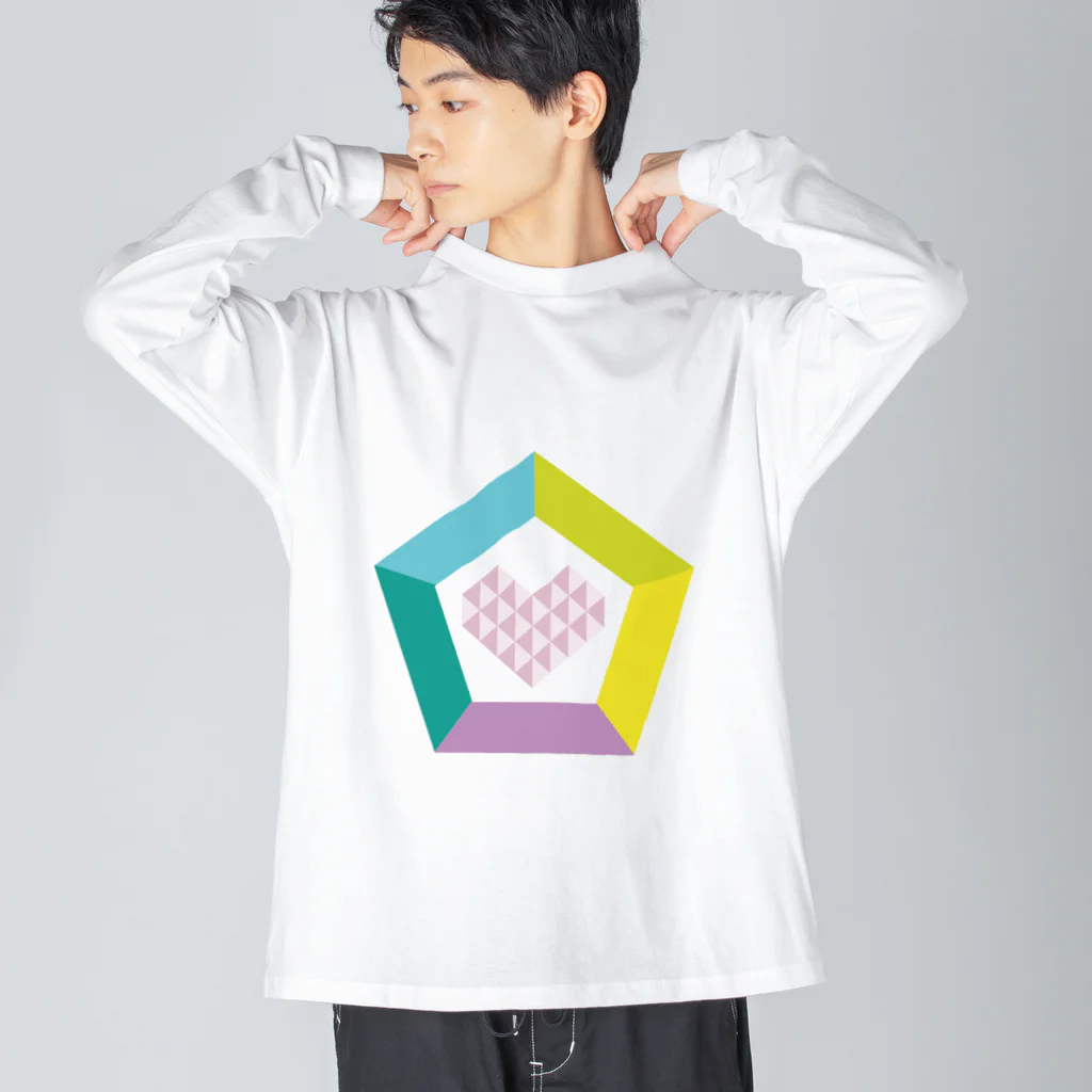 Hlllabの心の支え Big Long Sleeve T-Shirt